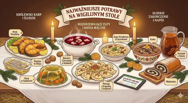 Najważniejsze potrawy na wigilijnym stole – przewodnik po tradycji