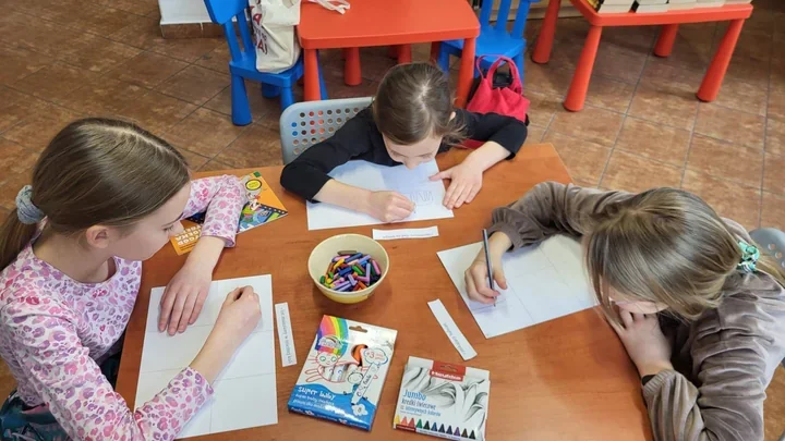 Z Grodźca do świata komiksu - dzieci napisały zimowe przygody