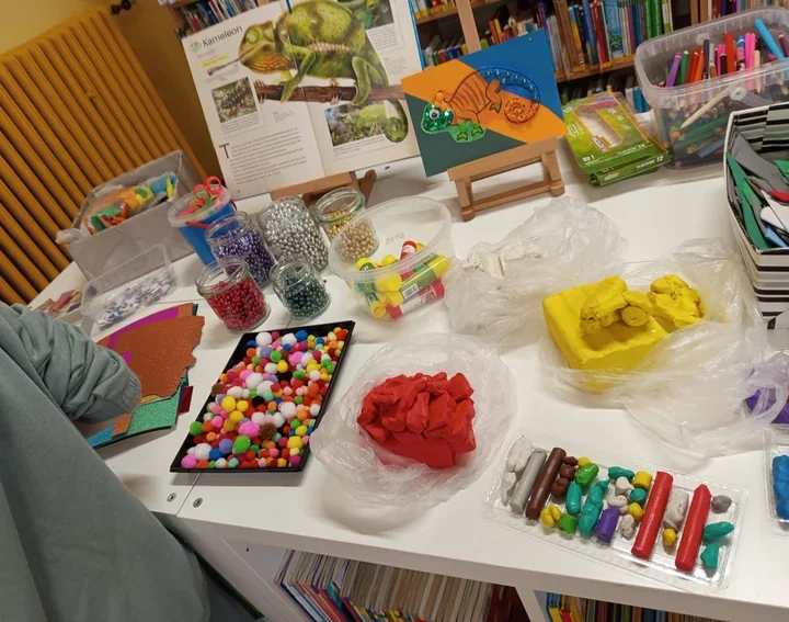 W bibliotece odkrywaliśmy śmierdzące giganty i kameleony - Biblioferiew akcji