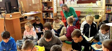 Pierwszaki z Będzina odkryły bibliotekę, która wciąga od progu