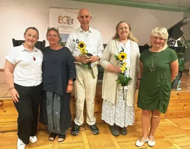 John McConnell w Będzinie - spotkanie, które zatrzymało codzienny pęd