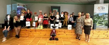 Recytacja, piosenka i zwierzęce kostiumy - biblioteka w Będzinie rozkwitła