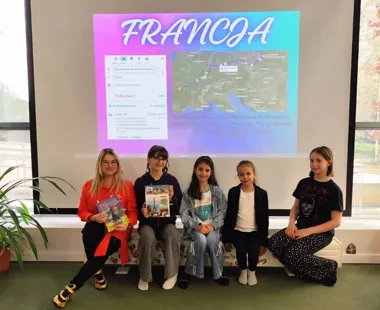 Z Będzina do Paryża w jeden biblioteczny dzień - najmłodsi ruszyli w trasę