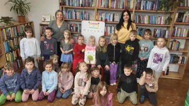 W Grodźcu wiosna przyszła do biblioteki razem z Kubusiem Puchatkiem