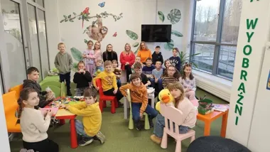 W królestwie książek - jak druga klasa odkrywała bibliotekę w Będzinie