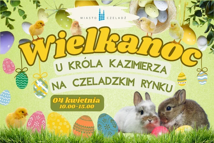 Król Kazimierz ożywi rynek wielkanocnymi zwyczajami i rodzinnymi atrakcjami