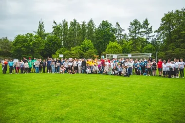 Pochód, sport i piana party. Ostojada znów połączyła uczestników