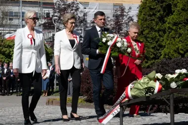 W powiecie uczczono Konstytucję 3 Maja. Były msze i patriotyczny przemarsz