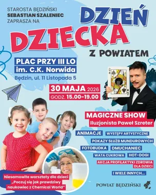 Rodzinne święto przy Norwidzie. Dzień Dziecka z atrakcjami w Będzinie