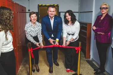 W III LO powstała sala kinowa. Szkoła zyskała nowe miejsce spotkań