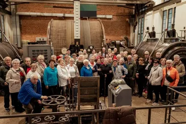 Seniorzy z Będzina pojechali śladem ognia i przemysłu na Śląsku