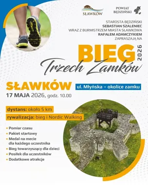 Bieg Trzech Zamków wraca do Sławkowa. Część ulic będzie chwilowo zamknięta