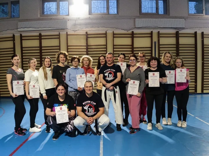 35 kobiet na matach. W Sławkowie zakończył się kurs samoobrony