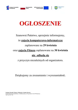 W Siewierzu odwołano dwa spotkania LOWE. Przyczyna leży poza organizatorem